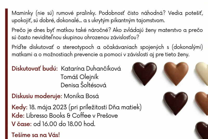 Aktuality / Rumové pralinky pre dokonalé maminky - foto Aktuality / Rumové pralinky pre dokonalé maminky - foto